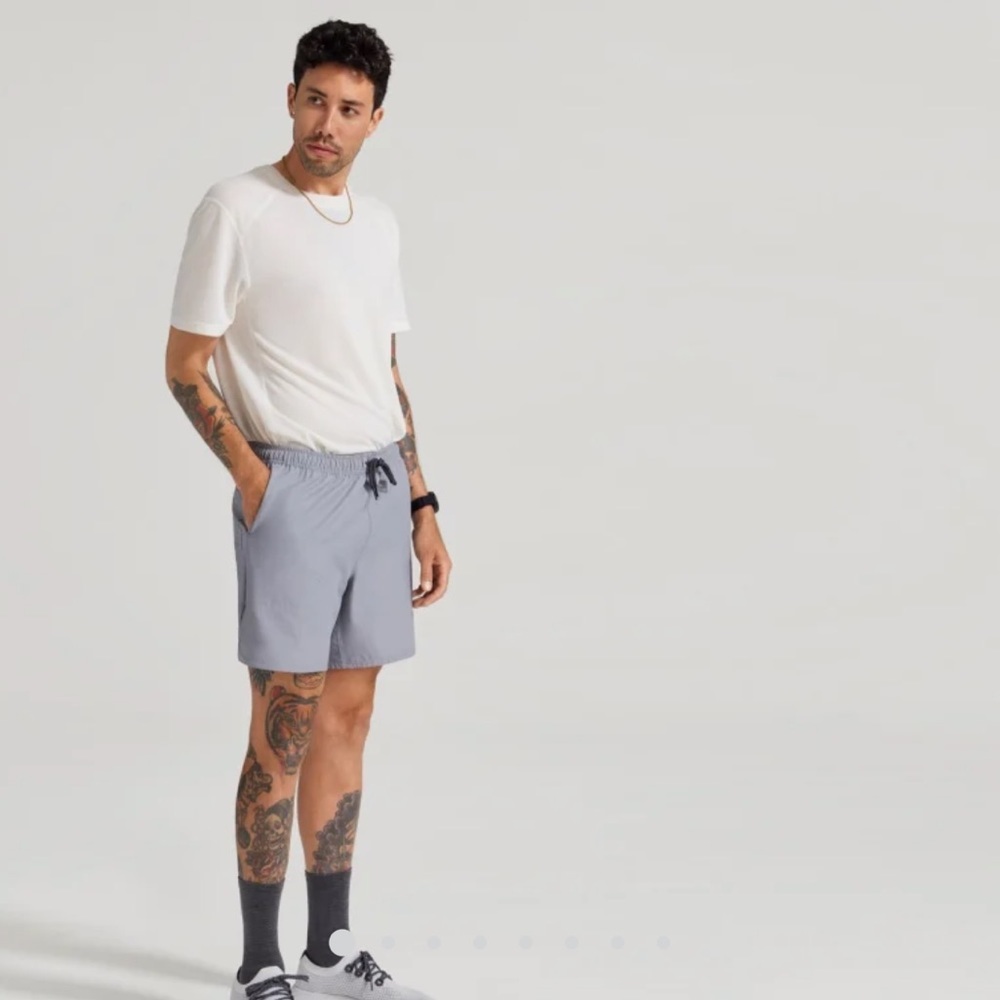Allbirds Men’s Natural Run Shorts In Medium Grey Size XXXL